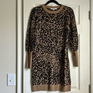LOFT Leopard Dress
